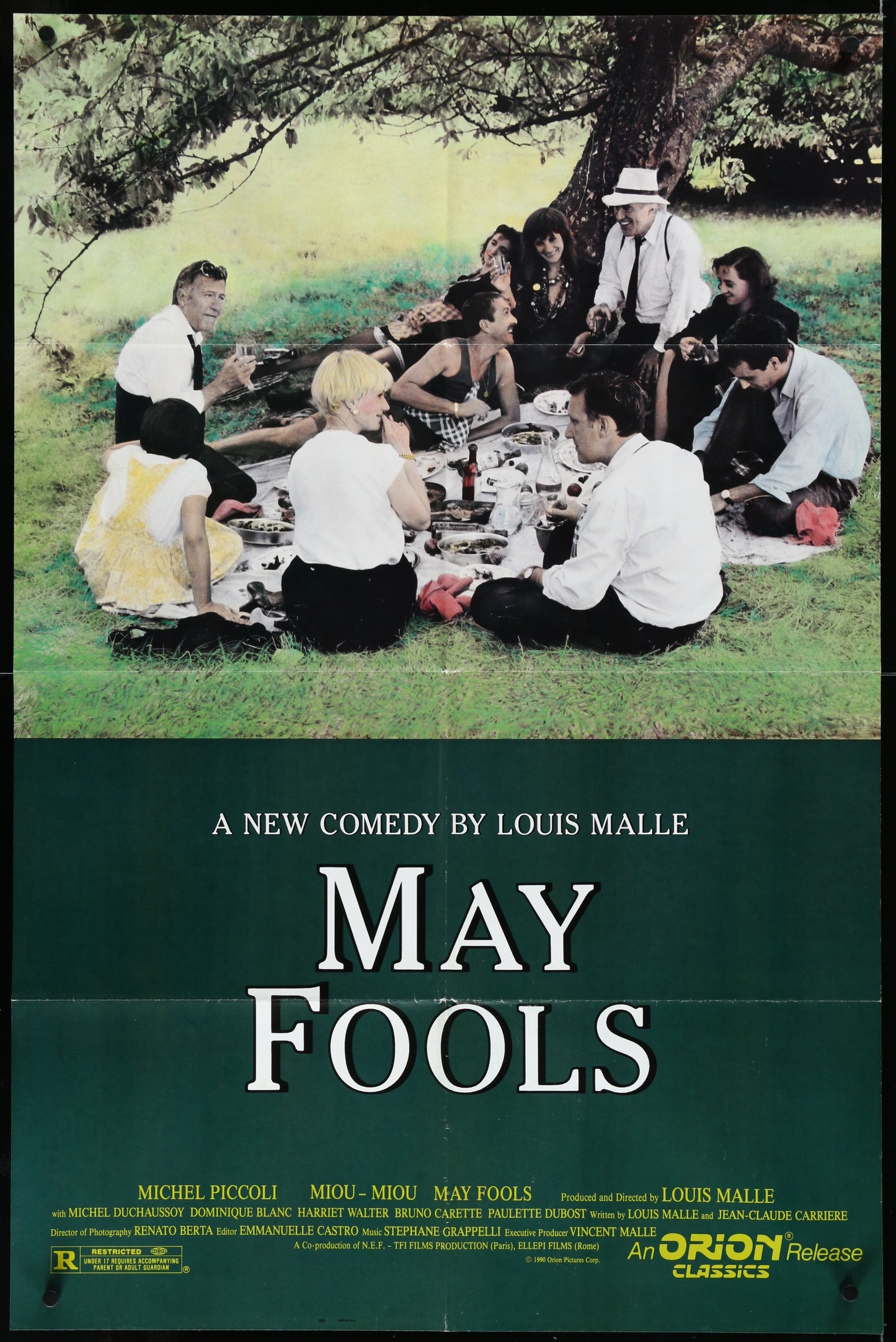 May Fools (1990) Original US One Sheet Movie Poster