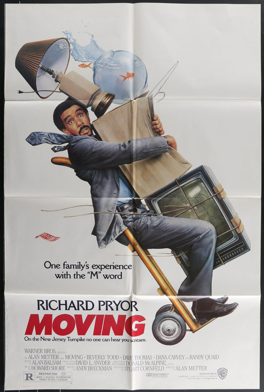 Moving (1987) Original US One Sheet Movie Poster