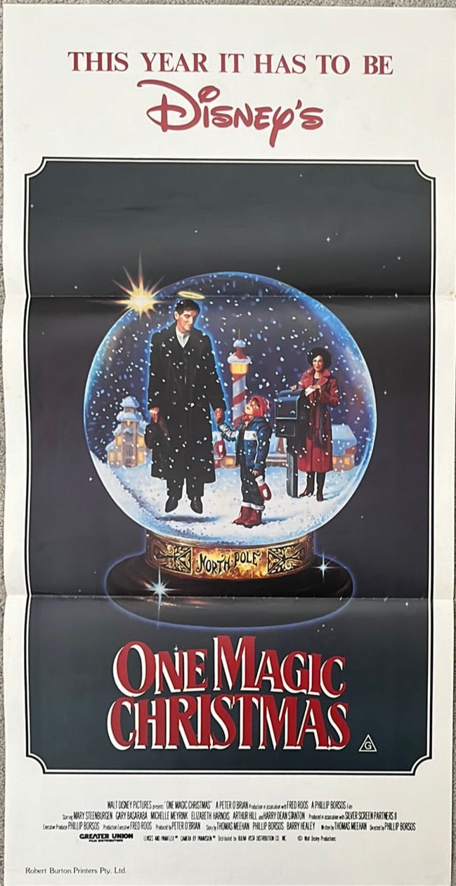 One Magic Christmas (1985) Original Australian Daybill Cinema Poster