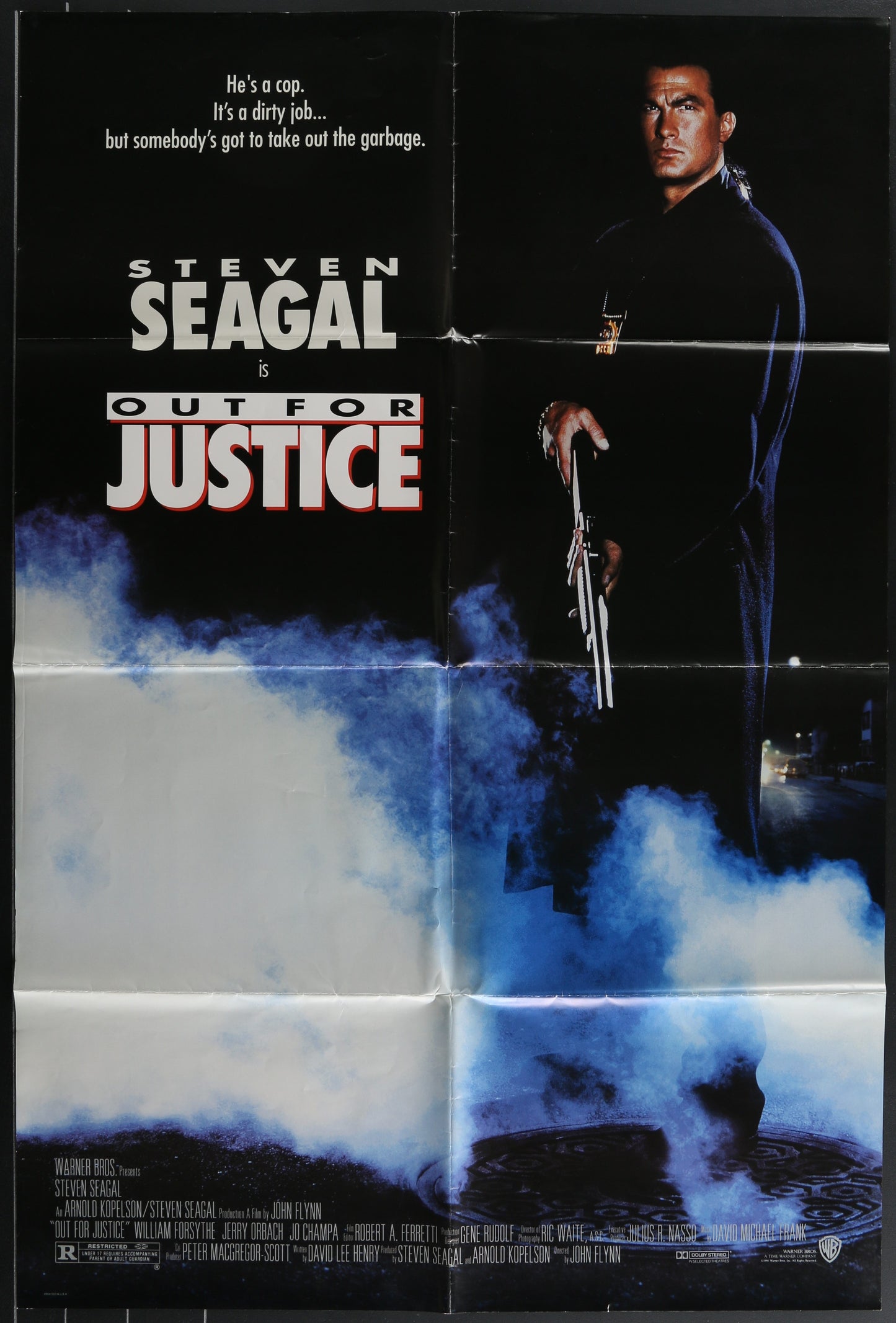 Out For Justice (1991) Original US One Sheet Movie Poster