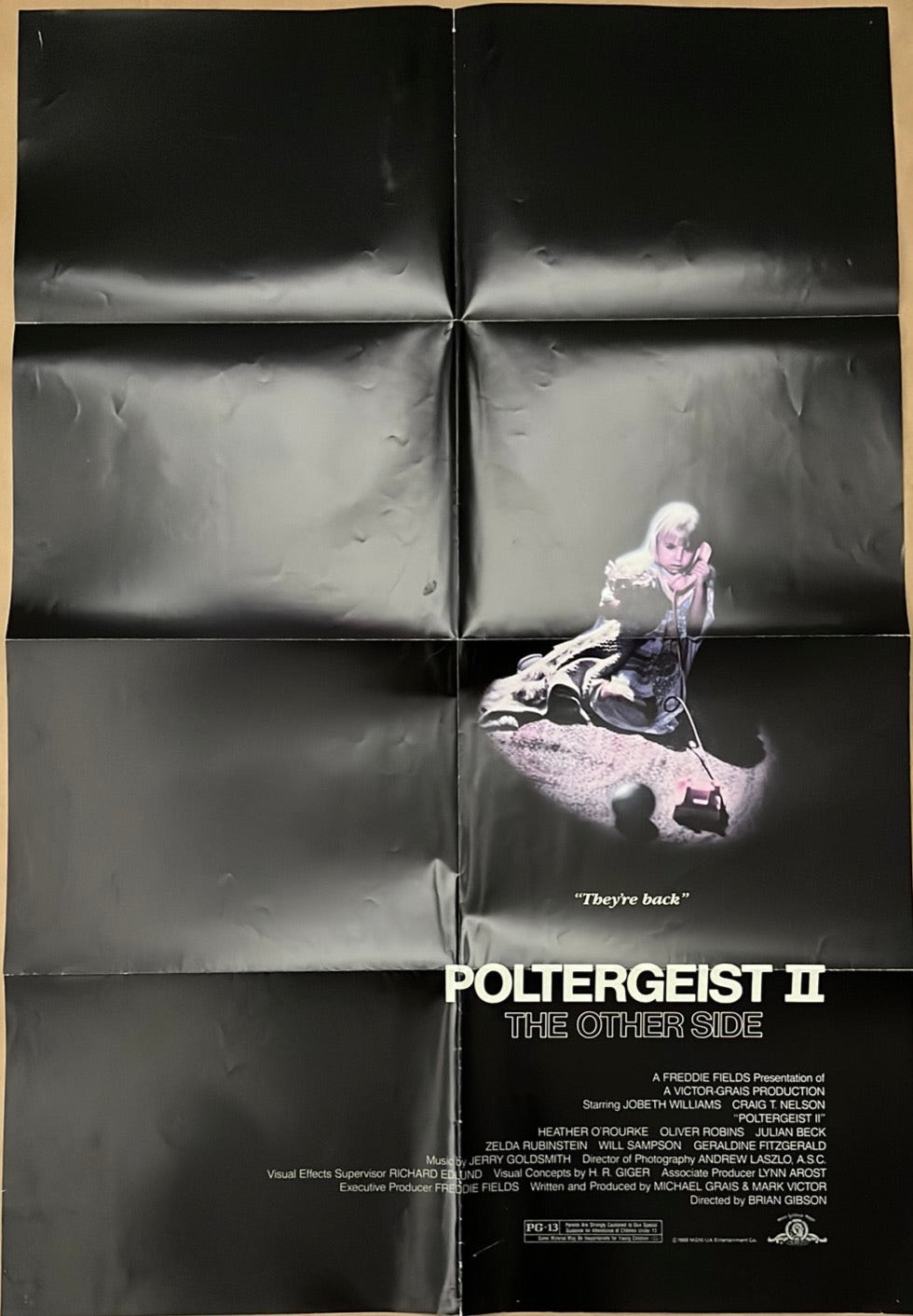 Poltergeist II (1986) Original US One Sheet Cinema Poster