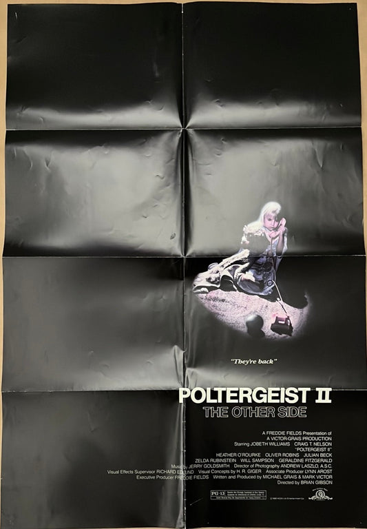 Poltergeist II (1986) Original US One Sheet Cinema Poster
