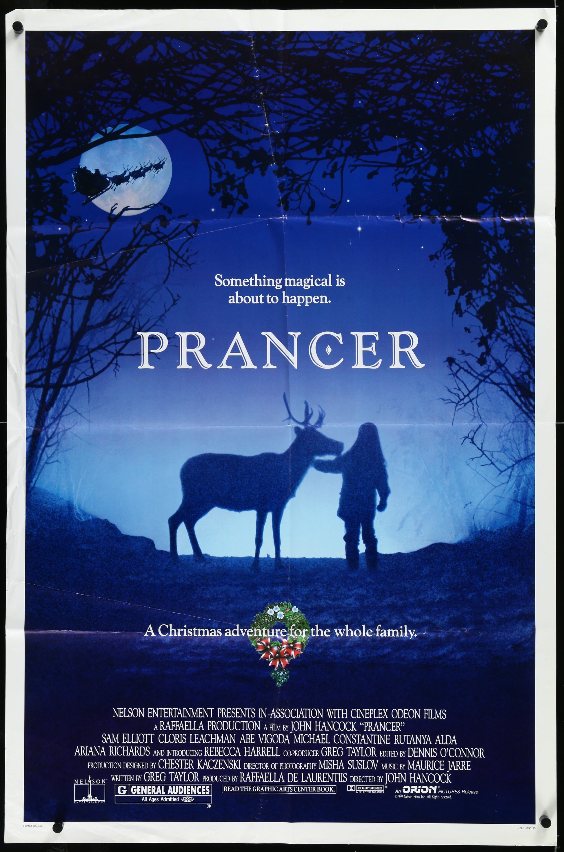 Prance (1989) Original US One Sheet Movie Poster