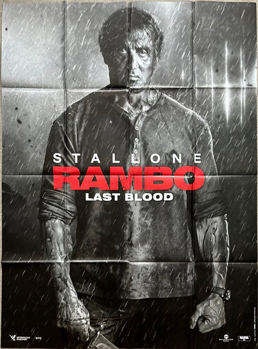 Rambo Last Blood Original French cinema Poster