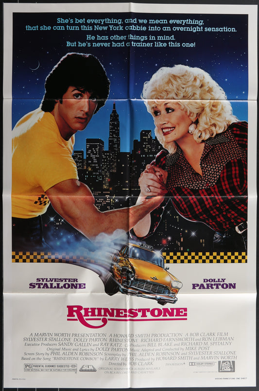 Rhinestone (1984) Original US One Sheet Movie Poster