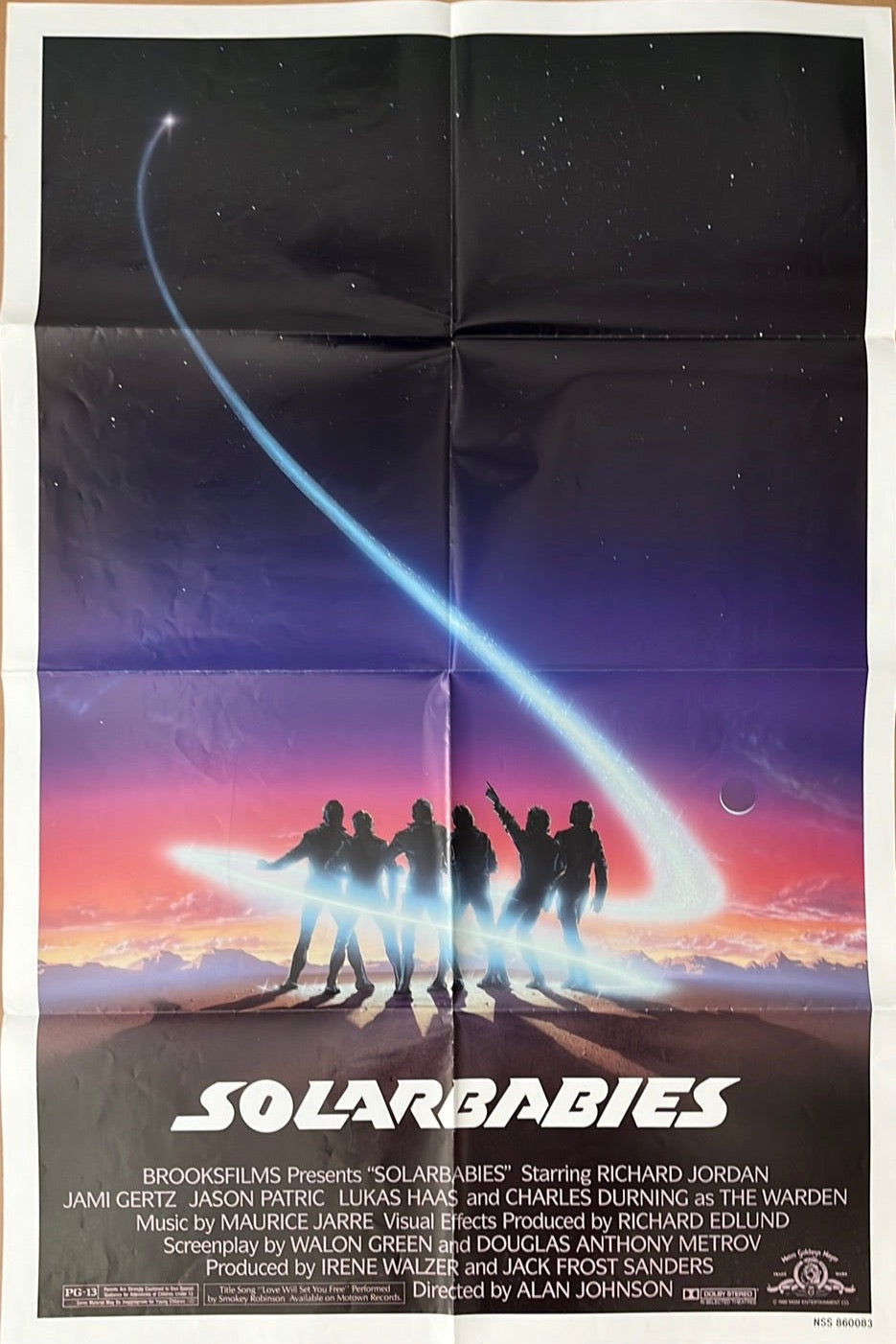 Solarbabies Original US One Sheet Cinema Poster