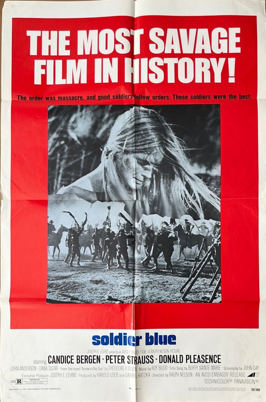 Soldier Blue Original US One Sheet Cinema Poster