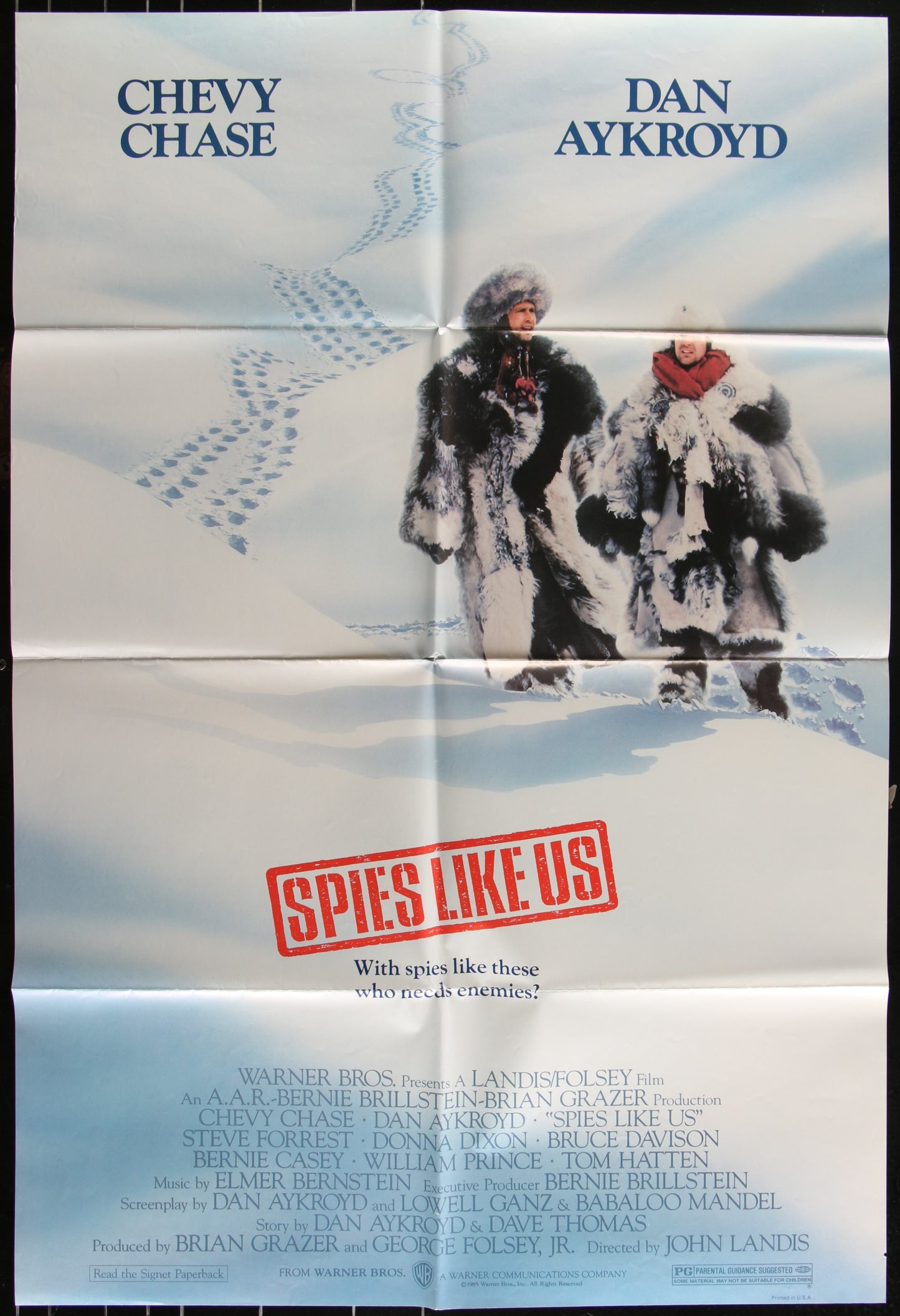 Spies Like Us (1985) Original US One Sheet Movie Poster