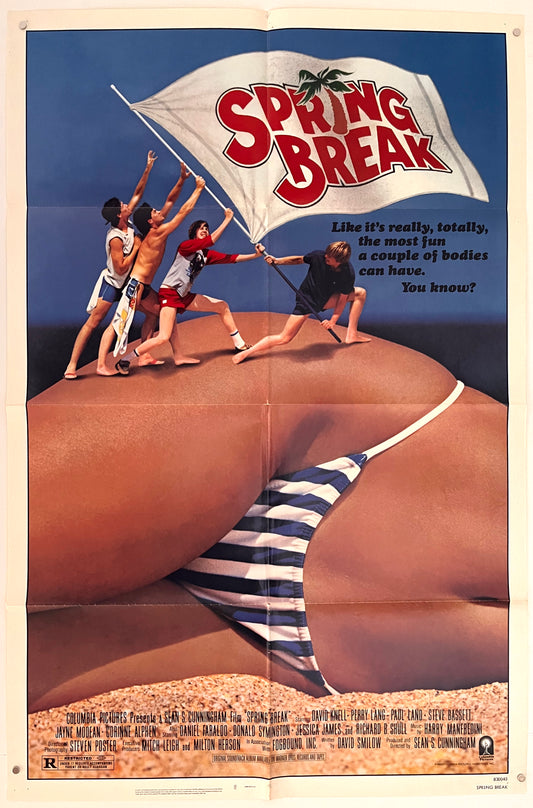 Spring Break (1983) Original US One Sheet Movie Poster