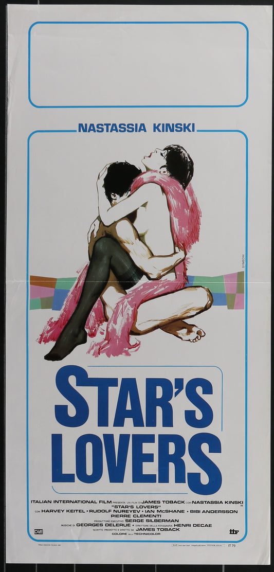 Star's Lovers - Exposed (1985) Original Italian Locandina Movie Poster