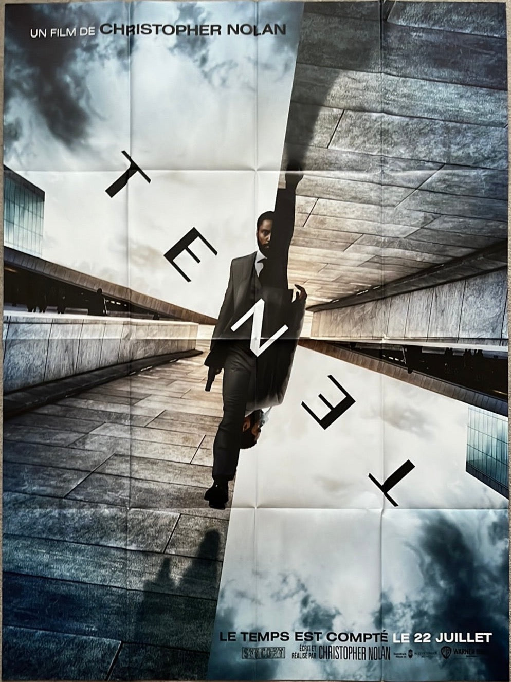 Tenet (2020) Original French One Panel Cinema Poster