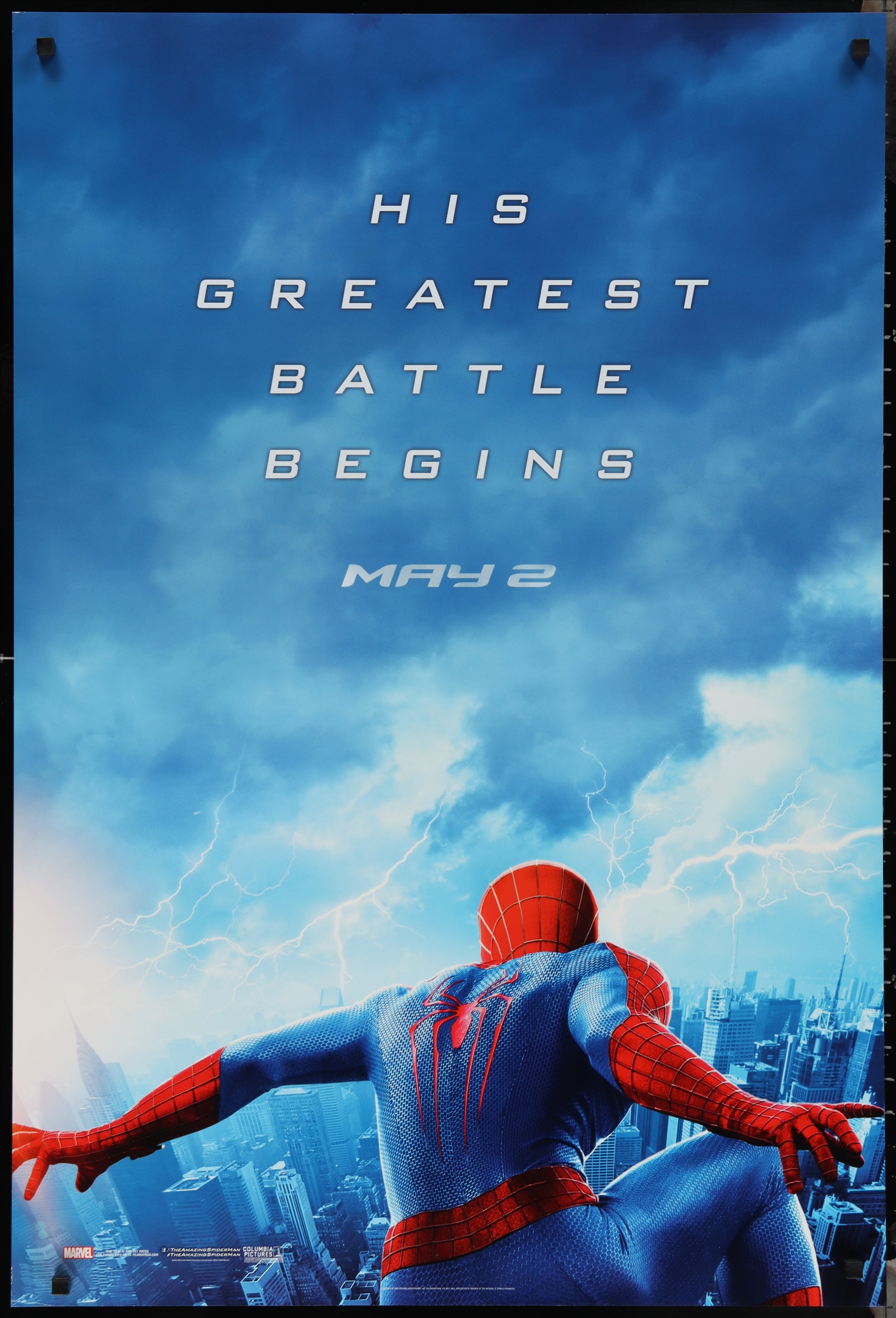 The Amazing Spider-Man 2 (2014) Original US One Sheet Movie Poster