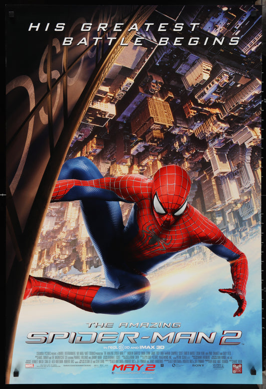 The Amazing Spider-Man 2 (2014) Original US One Sheet Movie Poster