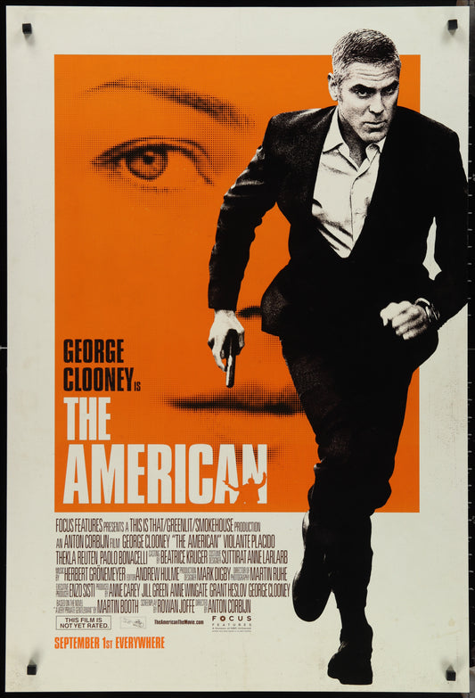 The American (2010) Original US One Sheet Movie Poster