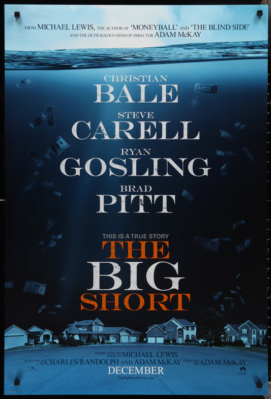 The Big Short (2015) Original US One Sheet Movie Poster
