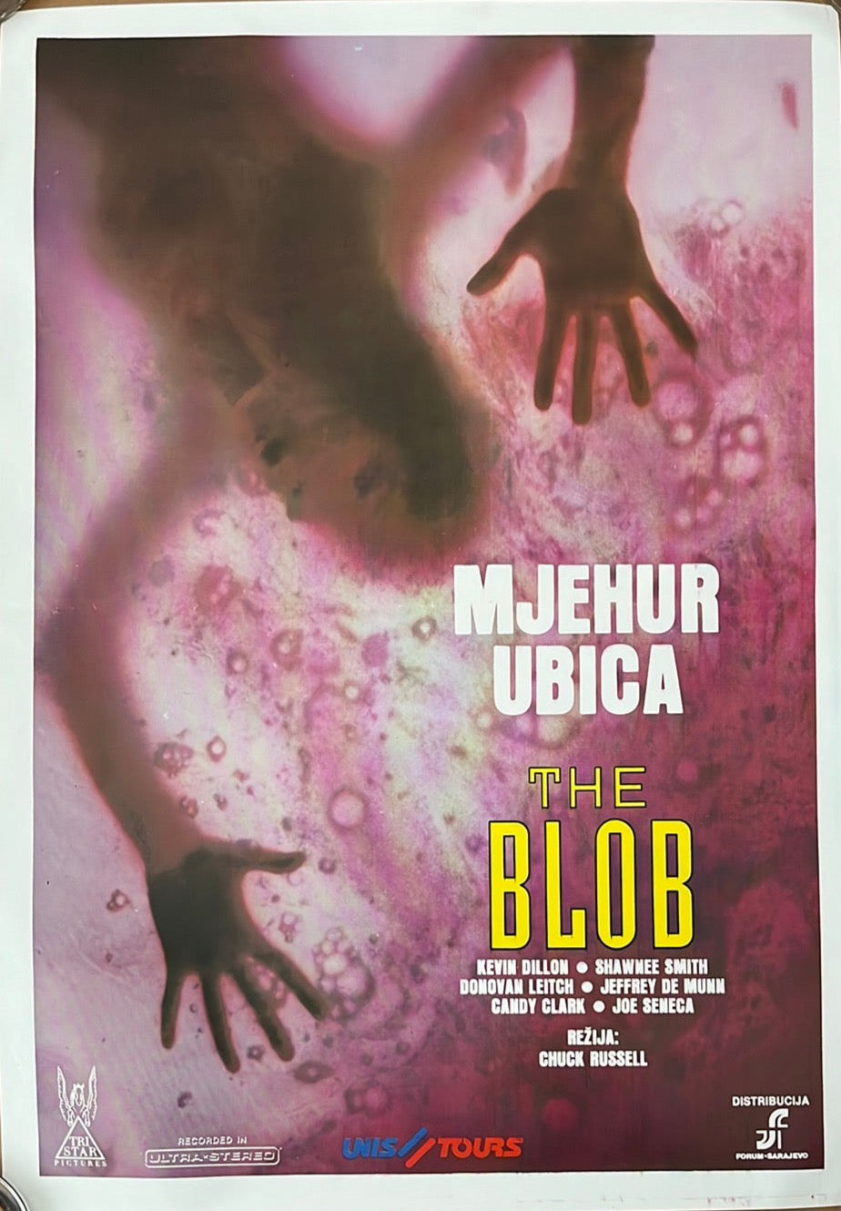 The Blob - Mjehur Utica (1988) Original Yugoslavian Cinema Poster