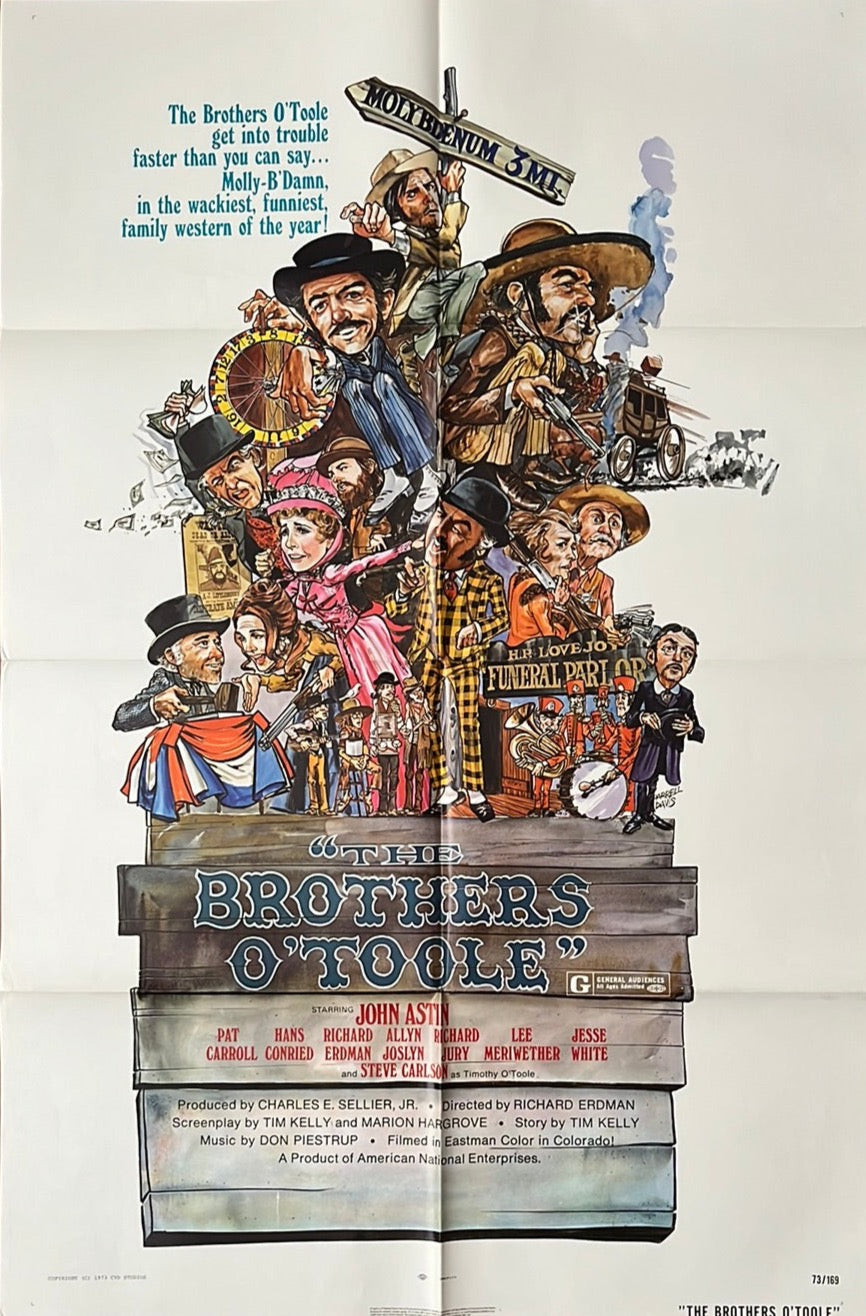 The Brothers O'Toole Original US One Sheet Cinema Poster