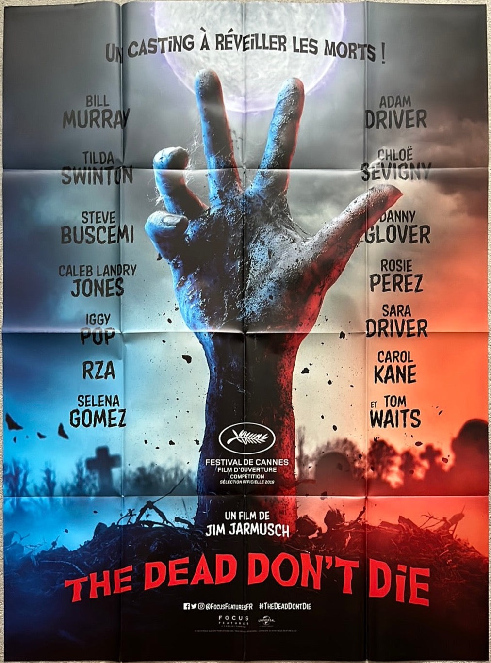 The Dead Don't Die Original French Cinema Poster