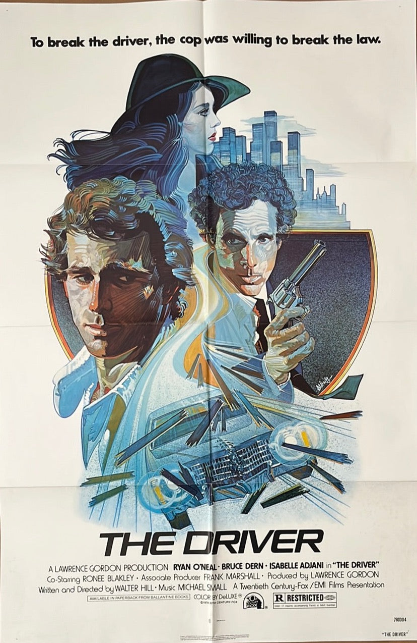 The Driver Original US One Sheet Cinema Poster