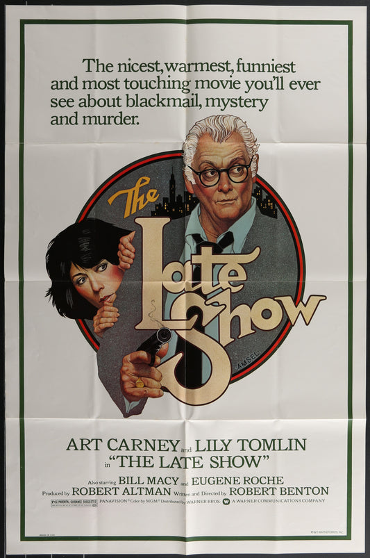 The Late Show (1977) Original US One Sheet Movie Poster