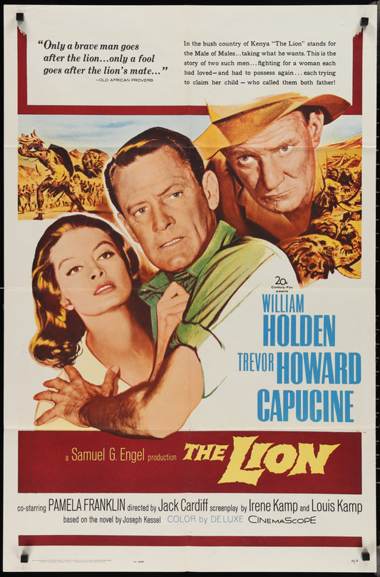 The Lion (1962) Original US One Sheet Movie Poster
