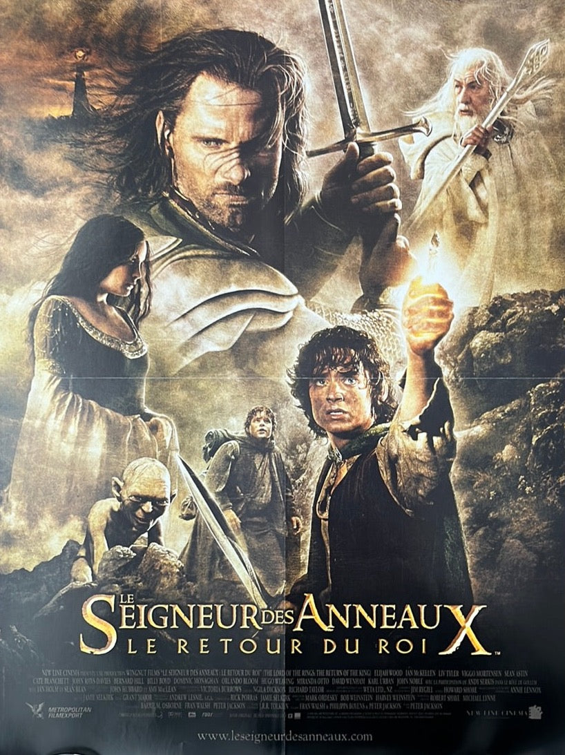 The Lord Of The Rings Return Of The King Original French Petite Cinema Poster