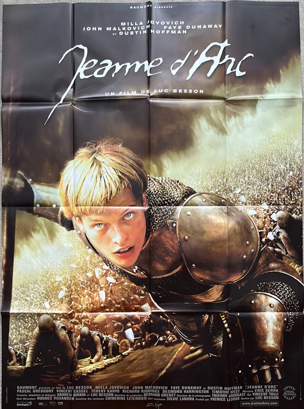 Joan Of Arc Original French Cinema Poster