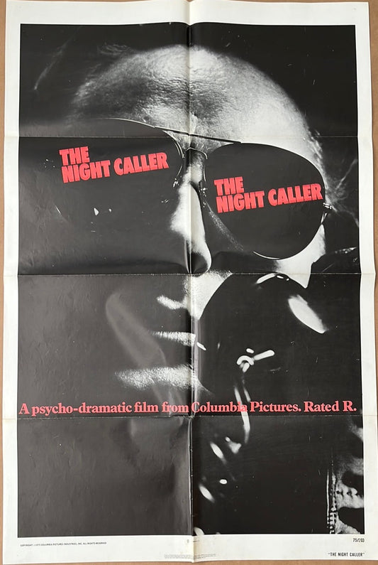 The Night Caller (1975) Original US One Sheet Cinema Poster