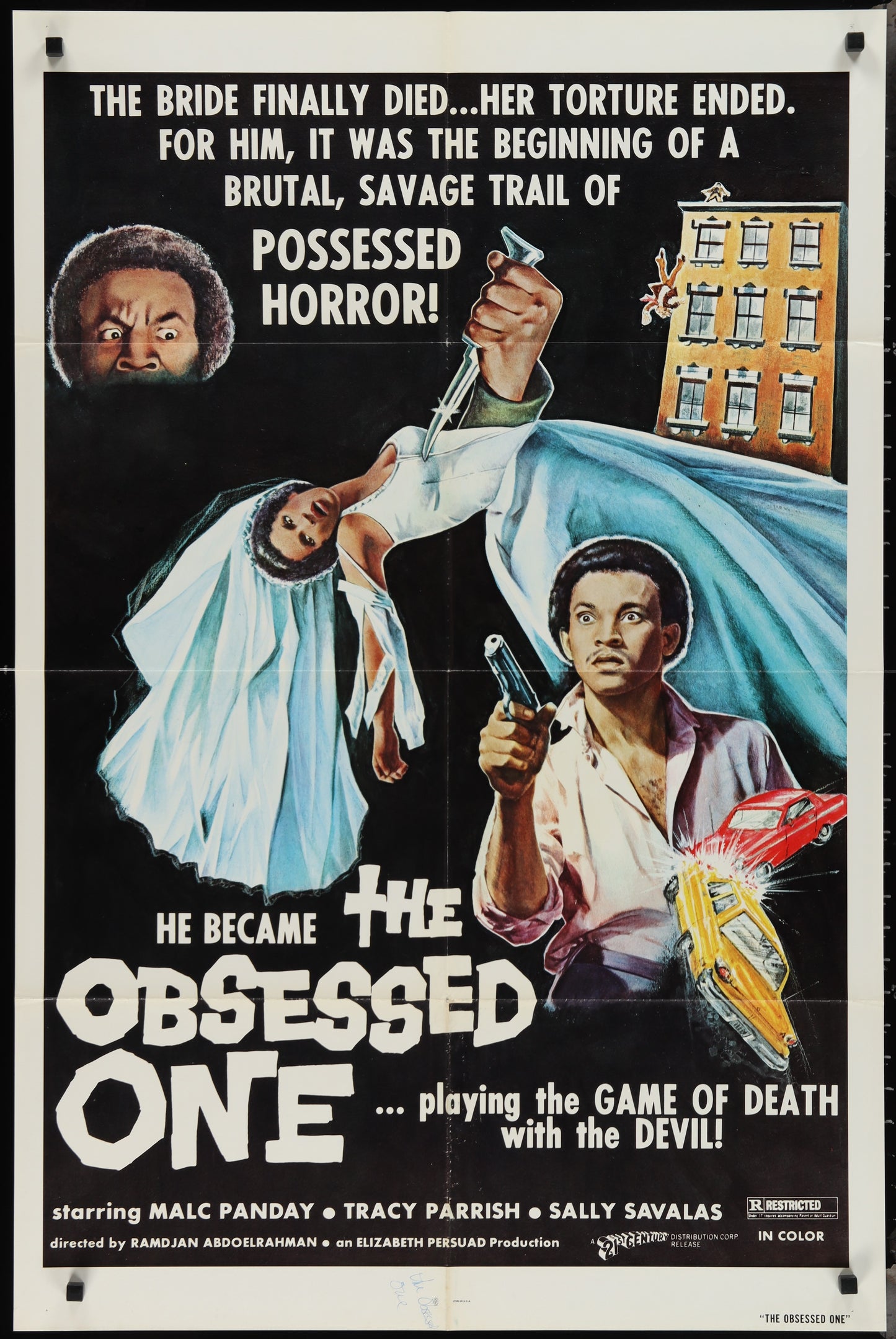 The Obsessed One (1970s) Original One Sheet Movie Poster