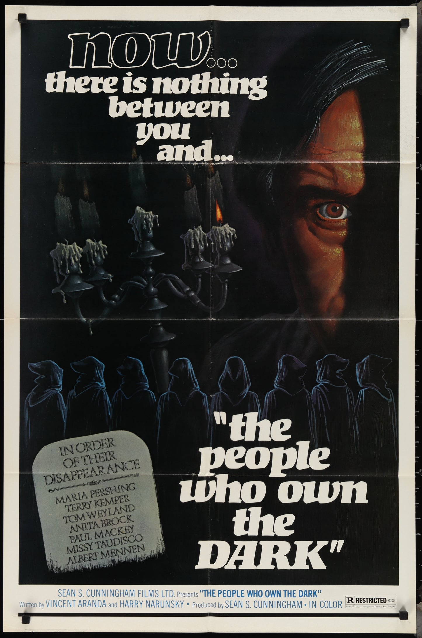 The People Who Own the Dark (1976) Original US One Sheet Movie Poster