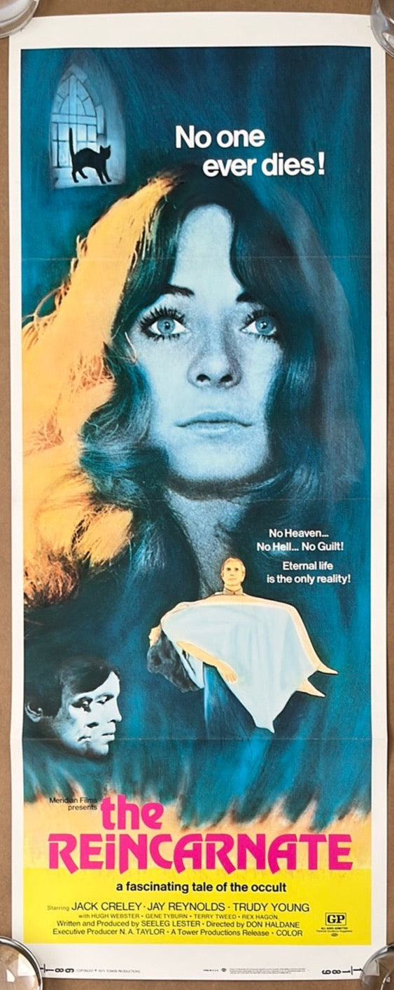 The Reincarnate (1971) Original US Insert Cinema Poster