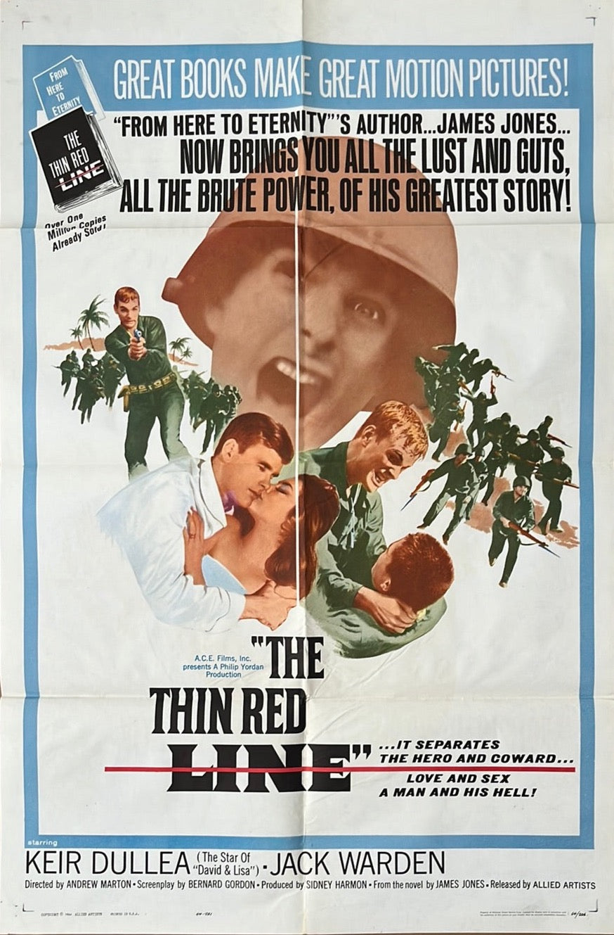 The Thin Red Line Original US One Sheet Cinema Poster