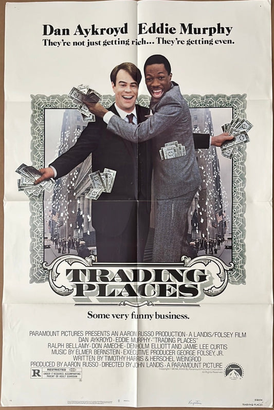 Trading Places (1983) Original US One Sheet Cinema Poster