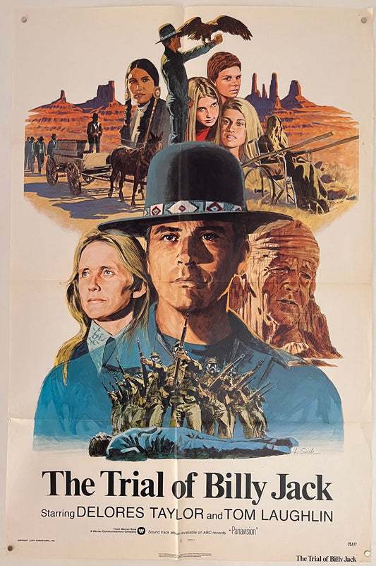 The Trial Of Billy Jack (1975) Original US One Sheet Movie Poster