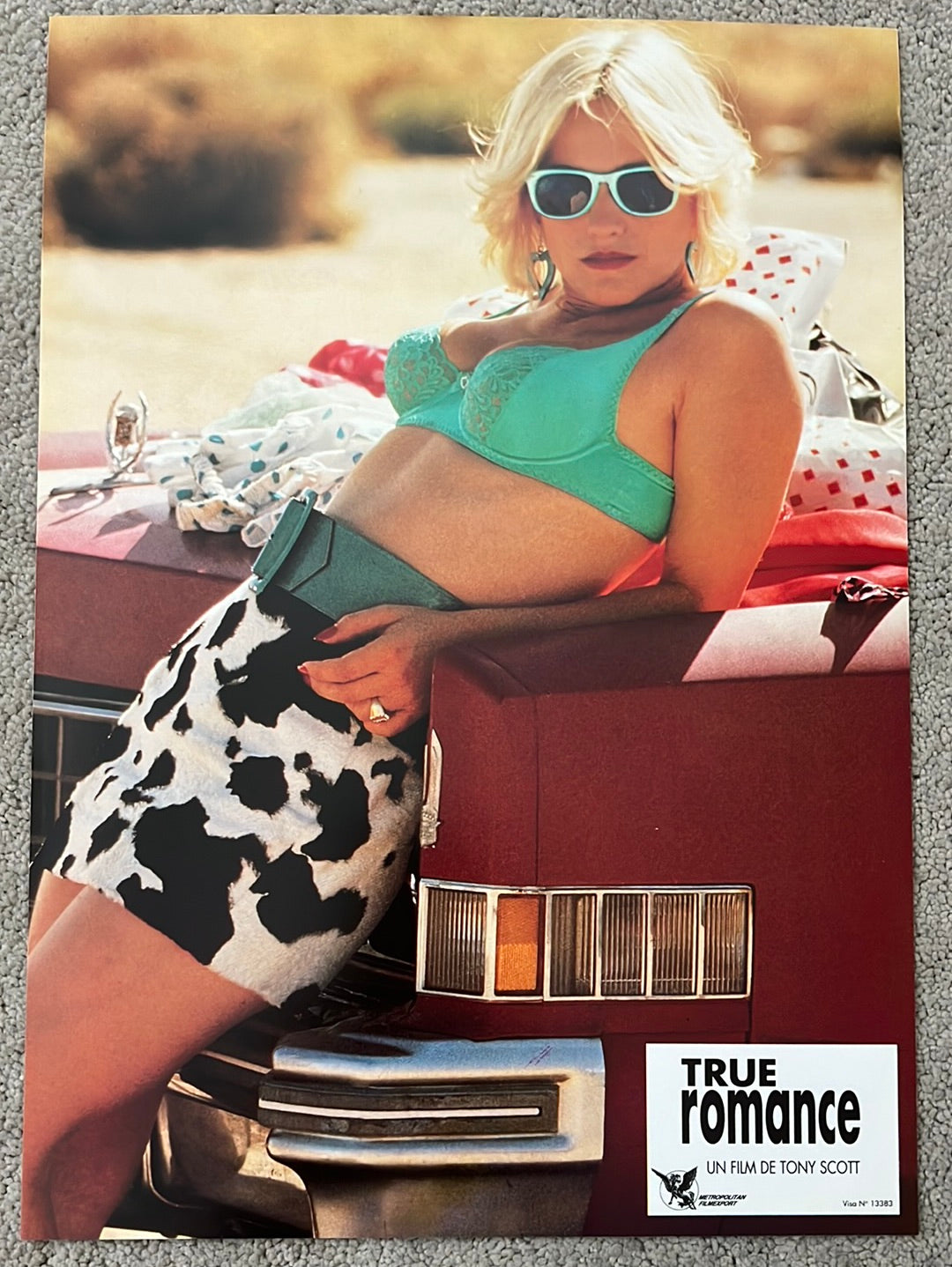 True Romance (1993) Original French Lobby Card