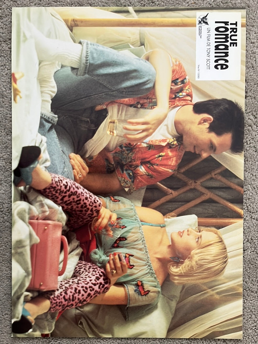 True Romance (1993) Original French Lobby Card