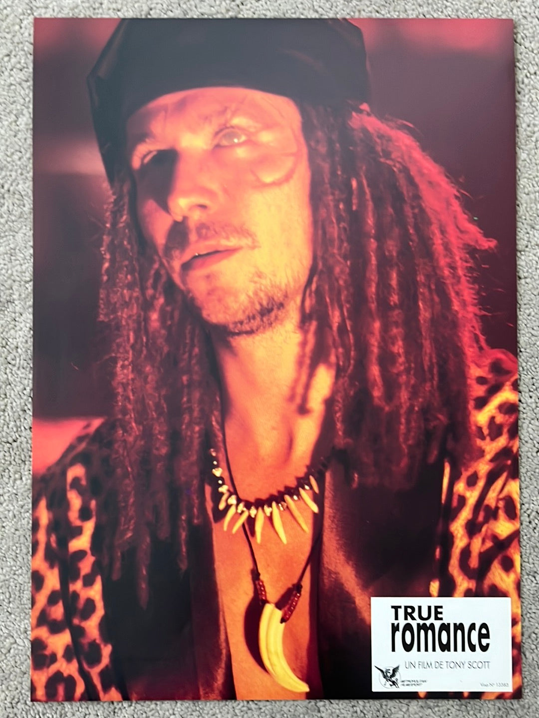 True Romance (1993) Original French Lobby Card