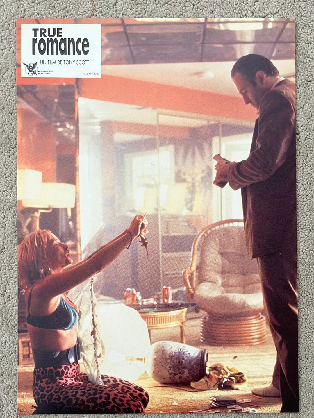 True Romance (1993) Original French Lobby Card