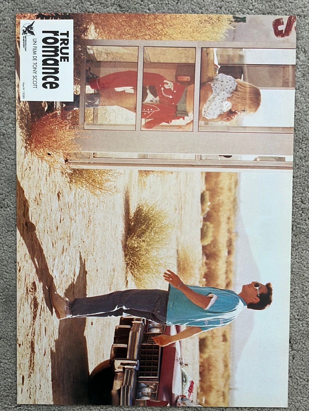 True Romance (1993) Original French Lobby Card