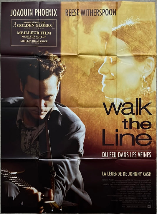 Walk The Line (2006) Original French One Panel Cinema Poster