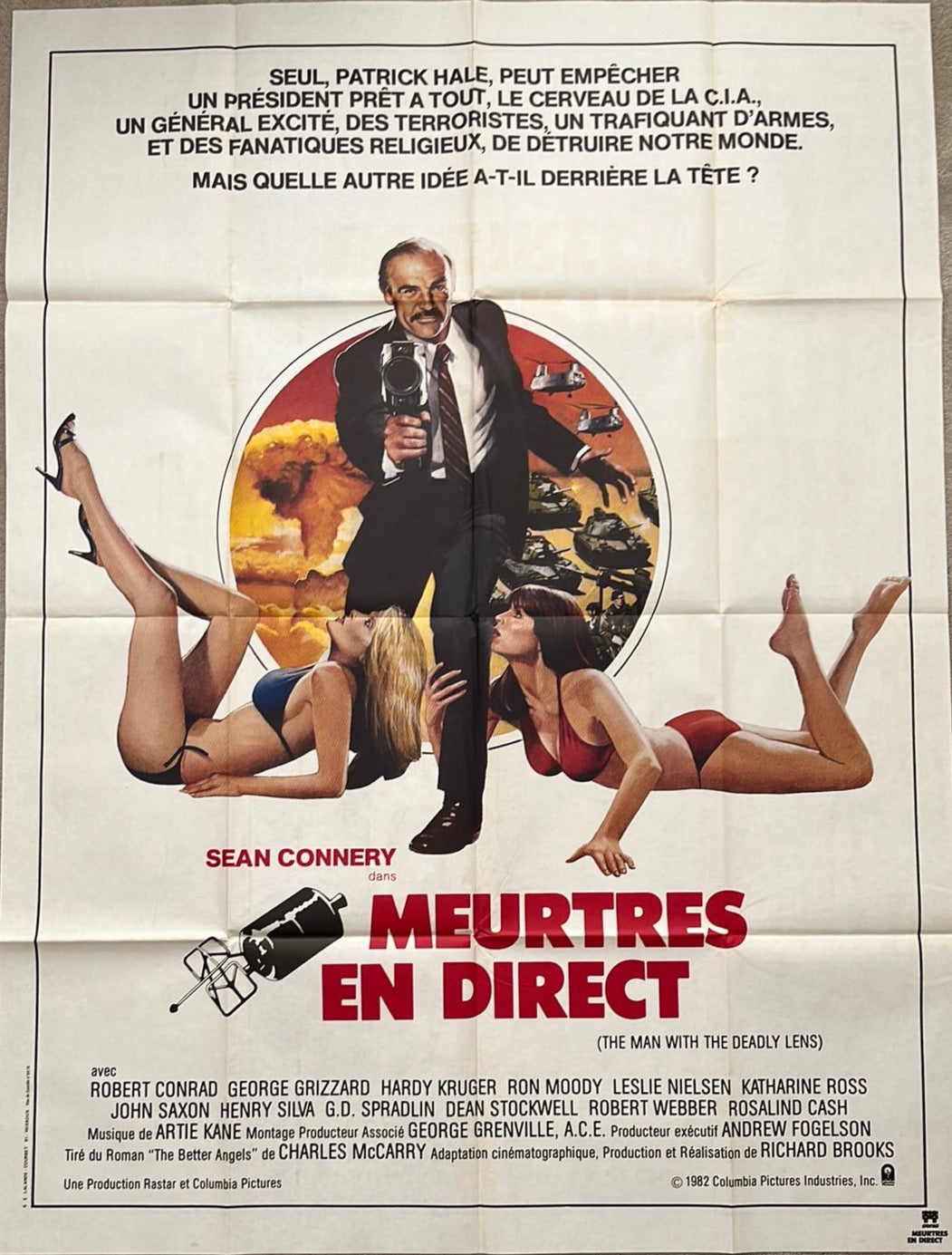 Wrong Is Right Original French Cinema Poster