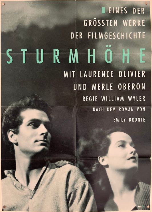 Wuthering Heights - Sturmhohe (1970s Re-Release) Original German A1 Movie Poster