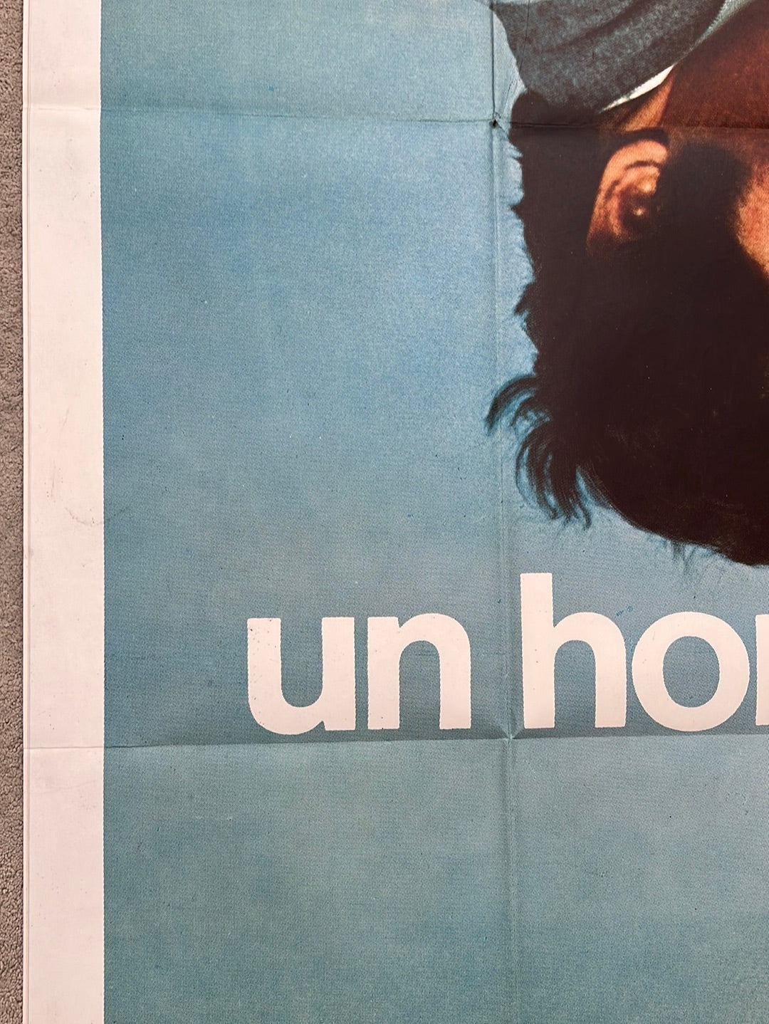 Un Homme Libre (1973) Original French One Panel Cinema Poster