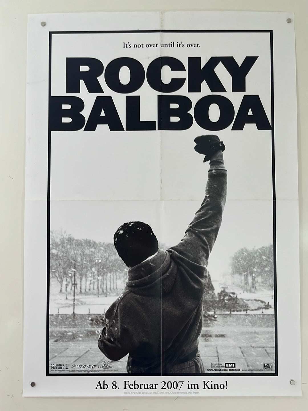 Rocky Balboa (2007) Original German A1 Cinema Poster