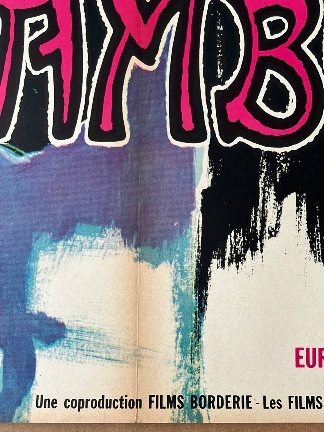 Rocambole (1963) Original French Medium Cinema Poster