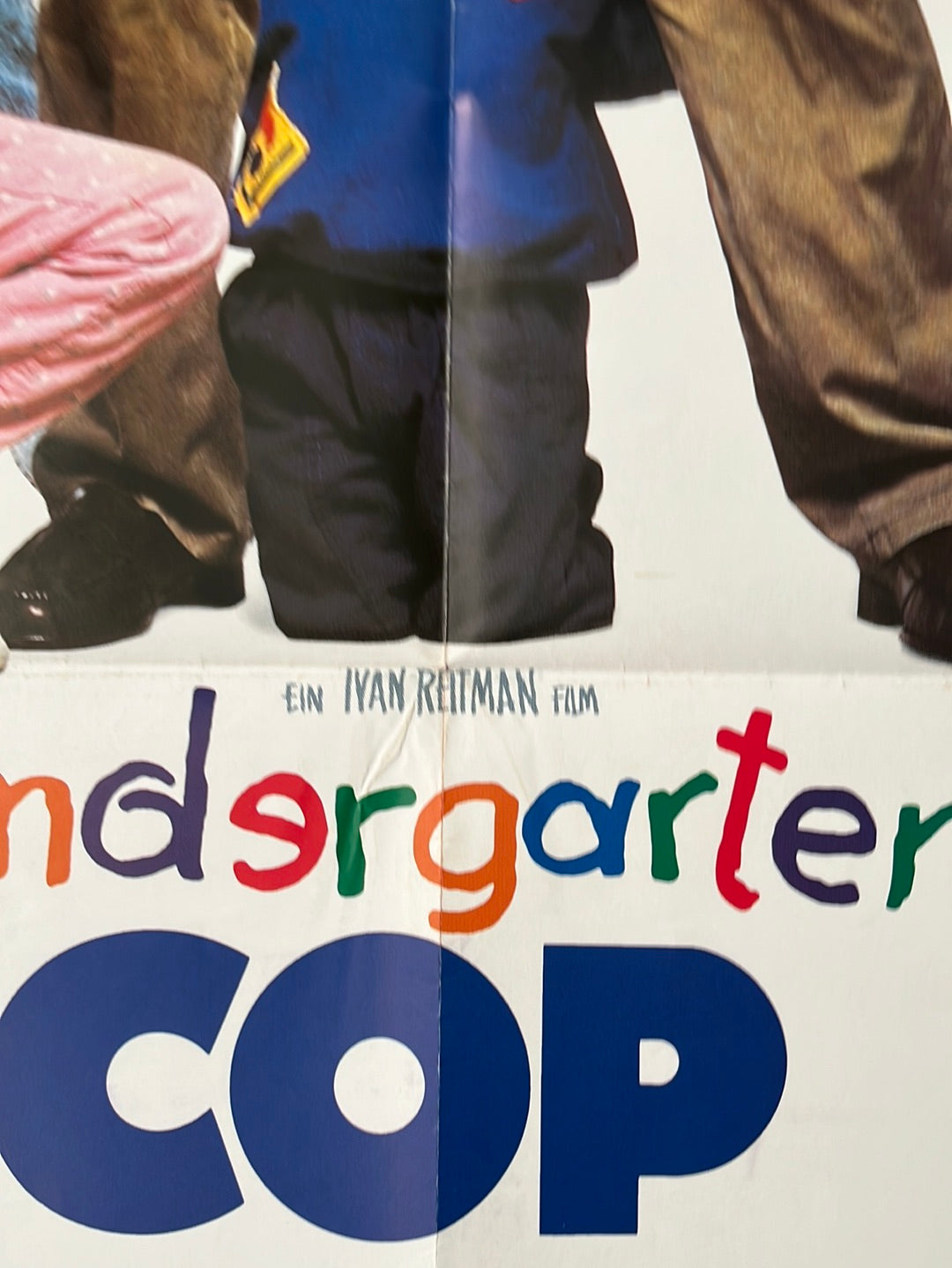 Kindergarten Cop (1990) Original German A1 Cinema Poster