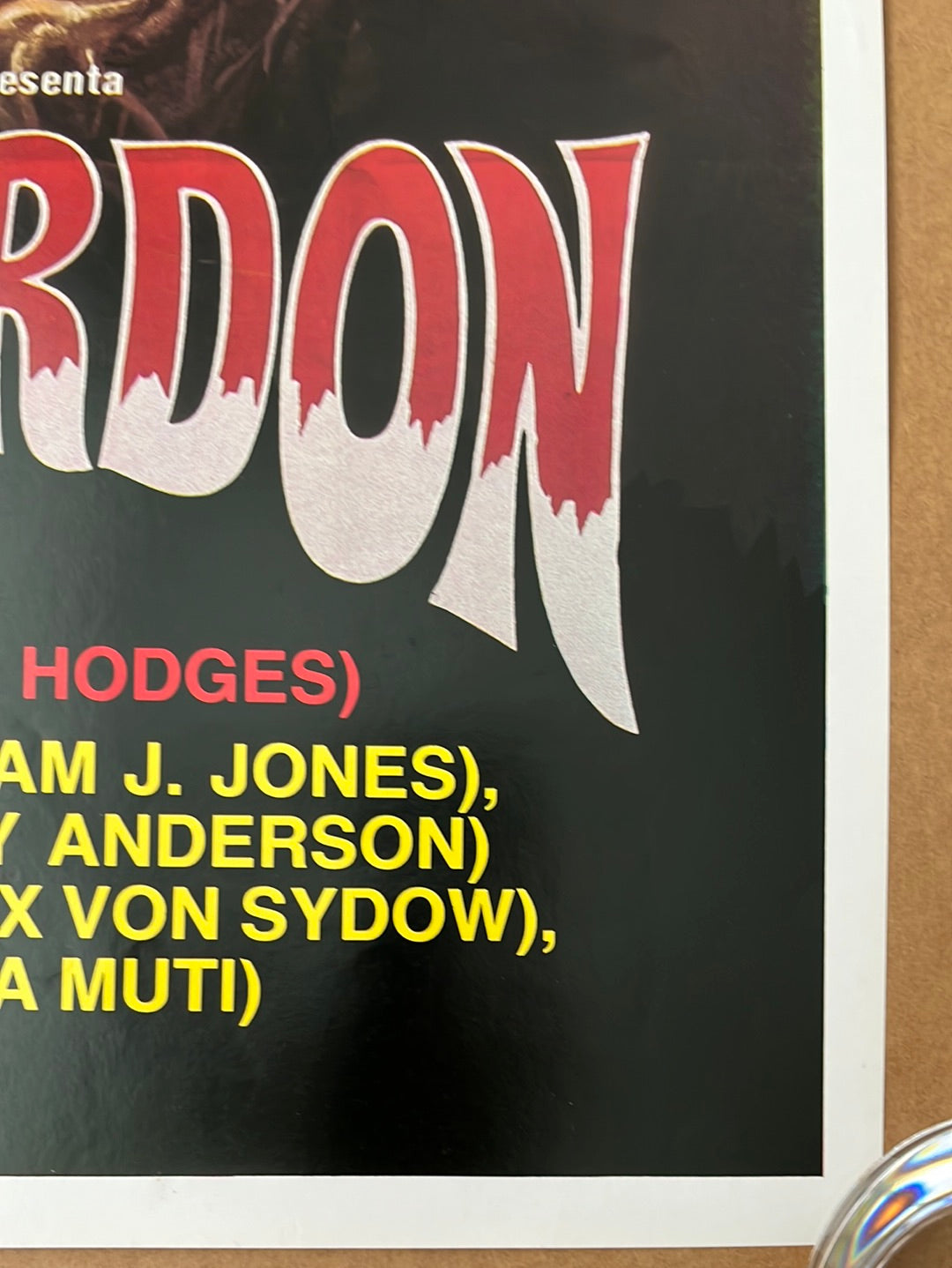 Flash Gordon (1980) Original Yugoslavian Cinema Poster