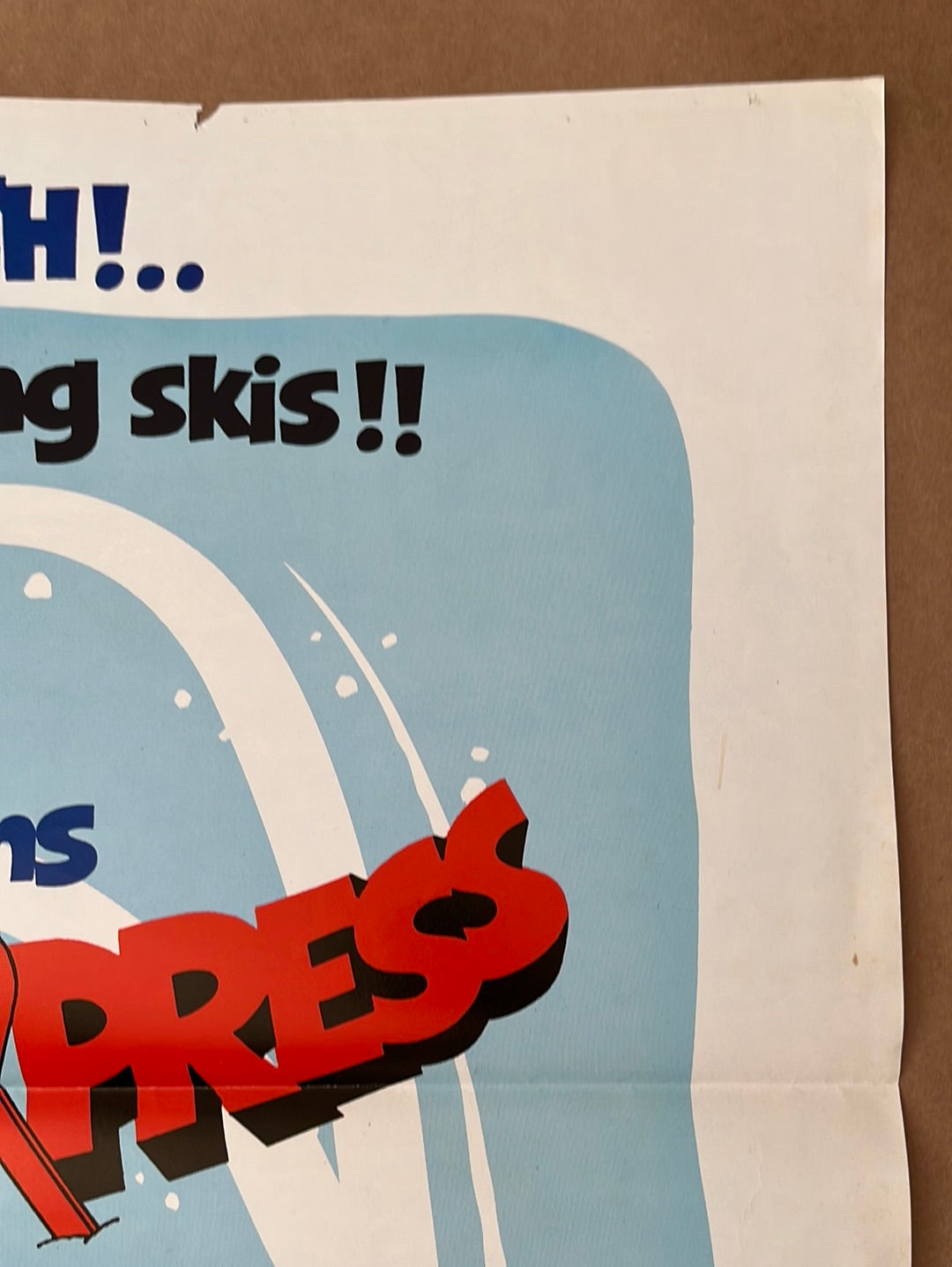 Snowball Express (1974 Re-Release) Original US One Sheet Cinema Poster