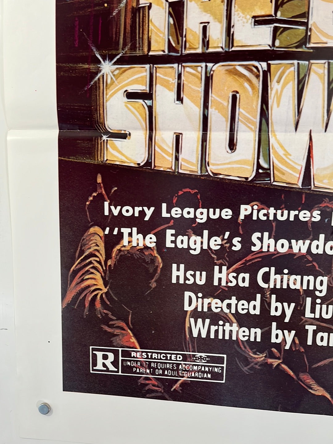 The Eagle’s Showdown (1970s) Original US One Sheet Cinema Poster