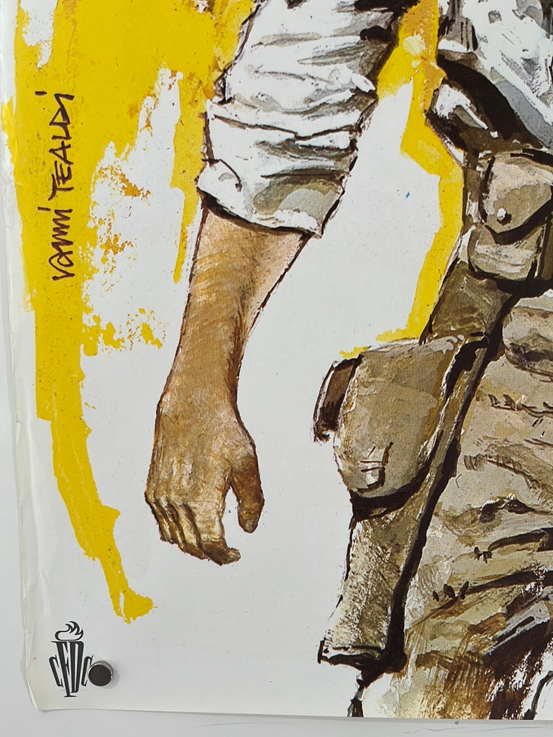 Commandos (1968) Original French Affiche Cinema Poster